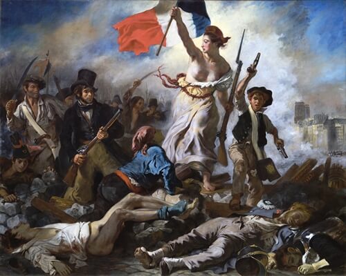 La Liberté guidant le peuple Eugène Delacroix